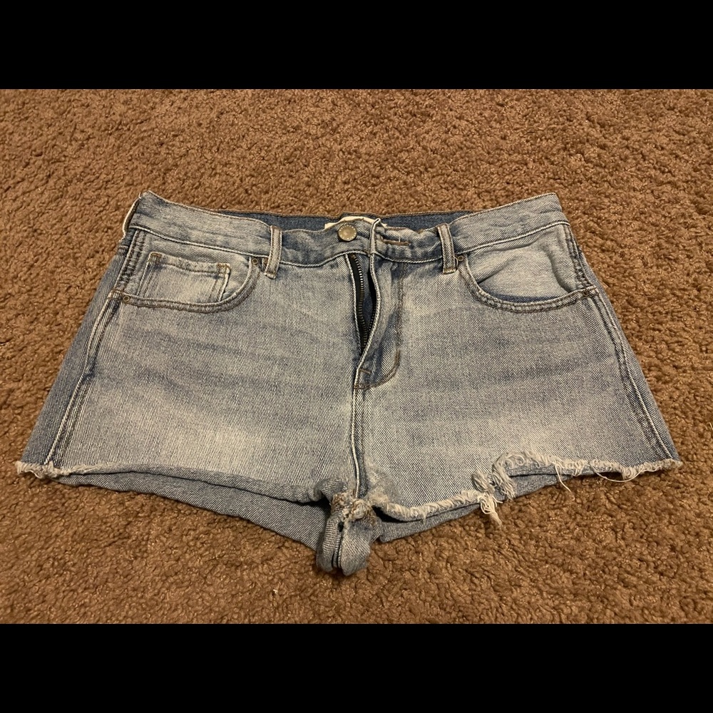 Bullhead High Waisted Denim Shorts